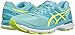 ASICS Women's GT-2000 4 Running Shoe, Aruba Blue/Safety Yellow/Aquarium, 7.5 M US