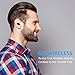 Wireless Earbuds, RyuGo Dual True V4.2 Bluetooth Headphone with Mic and Charging Case Sweatproof Mini Earphones Earpieces In Ear Air Headsets for iPhone Samsung Smart Phones (Couple)