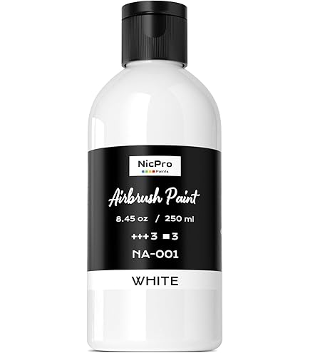 Amazon.com: Nicpro White Surface Primer Airbrush Paint (8.4oz, 250