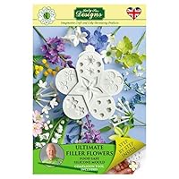 Ultimate Filler Flowers Silicone Sugarpaste Icing Mold, Nicholas Lodge Flower Pro for Cake Decorating, Sugarcraft, Candies and Crafts, Food Safe