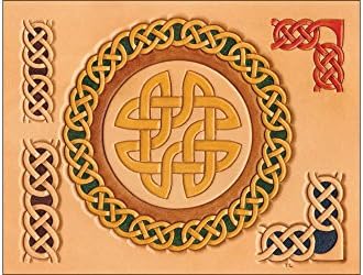 Tandy Leather Celtic Circles & Border Craftaid� 76610-00