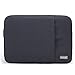 Lacdo 13 inch Laptop Sleeve Case for 13 inch New MacBook Air M3 A3113, M2 A2681, M1 A2337 A2179 2024-2018 | 13 inch MacBook Pro M2/M1 A2338 A2251 | 13 inch iPad Pro M4 / iPad Air M2 Computer Bag,Black