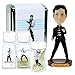 Elvis Presley Bobblehead Gift Set Napkin Toothpick Holder Salt And Pepper Shaker Kitchen Collectibles