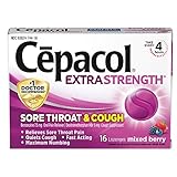Cepacol Extra Strength Lozenges, Mixed Berry, 16ct