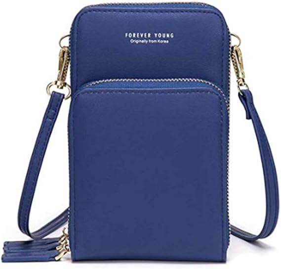 forever young crossbody cell phone shoulder bag