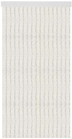 Arsvita Flausch-Vorhang (90x195 cm) in der Farbe: Weiß, viele weitere Größen erhältlich
