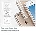 iPhone 6 Case, iPhone 6S Case, GANJOY [0.8mm Ultra Thin] Transparent Clear Soft Gel TPU Silicone Case Raised Bezels for Apple iPhone 6 / 6S Case
