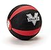 Valeo Medicine Ball with Sturdy Rubber Construction and Textured Finish, Weight Ball Includes Exercise Wall Chart for Strength Training, Plyometric Training, Balance Training and Muscle Build