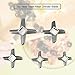 Cross-Shaped Professional Stainless Steel Kitchen Food Meat Grinder Blade Mincers Knife Cutter Replacement for Grinders(#10)