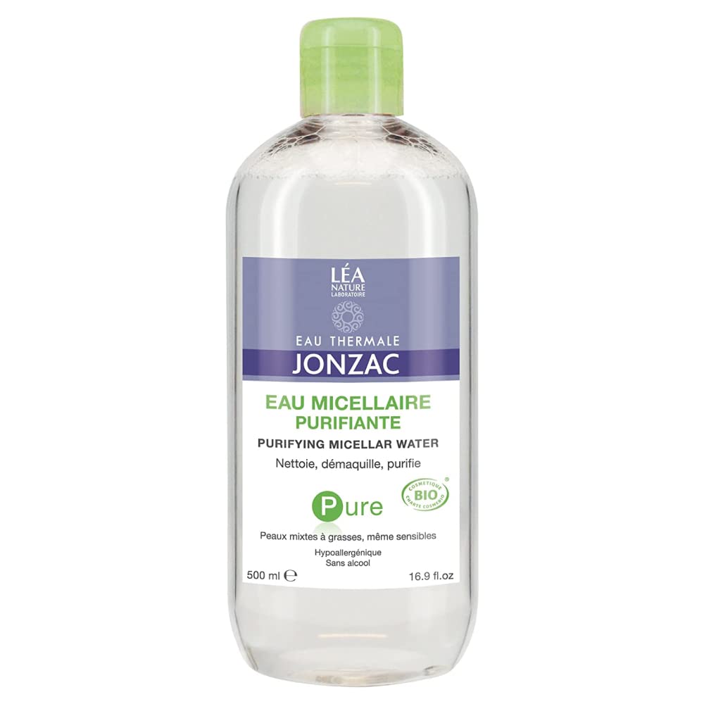 Jonzac Eco-Bio Micellar Water Purifying Ml Eco-Bio 4 Unit, Vanilla, 500 g