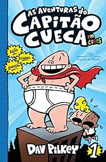 Livro As aventuras do Capitão Cueca