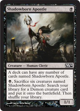 Magic: the Gathering - Shadowborn Apostle - Magic 2014