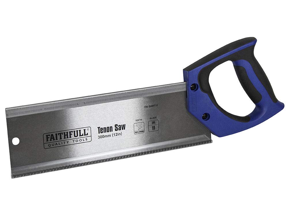 Faithfull FAISAWT12 Tenon Hardpoint Handsaw - 300 mm (12 Inch) - 11tpi