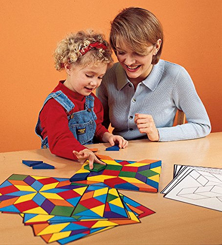 Learning Resources Parquetry Blocks & 20 Pattern Cards