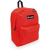 Everest 2045CR Classic Backpack, 16.5", Red