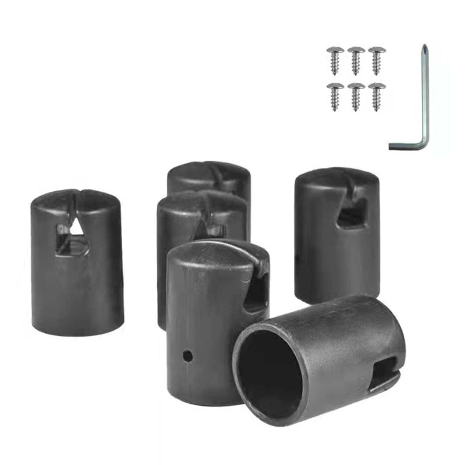 13 Pieces Trampoline Pole Cap Enclosures Trampoline Pillar Rod End Protectors for 1.26 Inch Diameter Trampoline Poles
