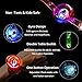 Light Up Bracelet LED Party Favors 10 Pack Toys for Kids Girls / Boys Prizes Back to School Gifts Toys for Classroom Halloween Thanksgiving Christmas Birthday Celebration New Year Eve Party Neon Supplies