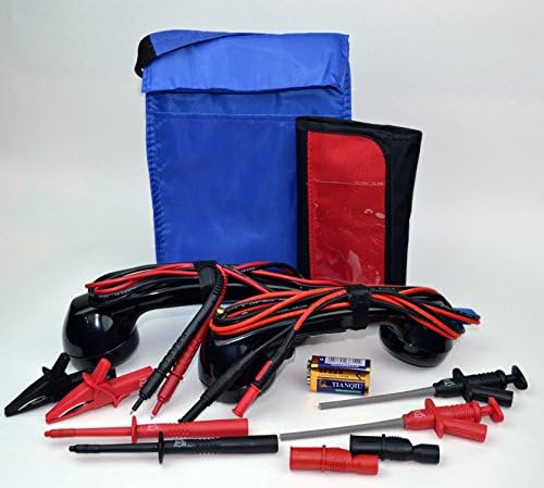 Loop Check Cable Tracer Master Phone Set Electrical Continuity Test Phones ME001-BLK