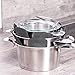 Set of 9 Gray Pan and Pot Protectors，3 Different Size，Avoid Scratching and Protect Surfaces