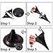 Solar Ground Lights,Outdoor Garden Pathway Waterproof In-Ground Driveway Lawn Walkway Flood Lights 8 LEDs Disk Lights,A Bright Road in Your Garden, White(8 LEDs,4-PACK)