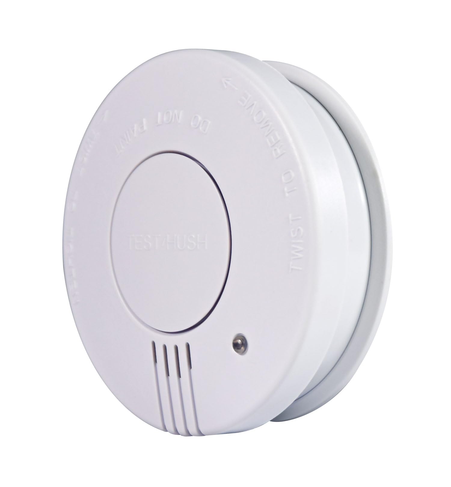 Smoke Detector With Hush Feature