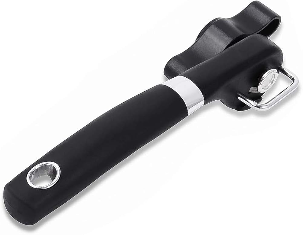 Can Opener Stainless Steel Comfort Grips Manual Sharp Cutting Tools Bottles Opener Kitchen Can Opener for Cafe Restaurant