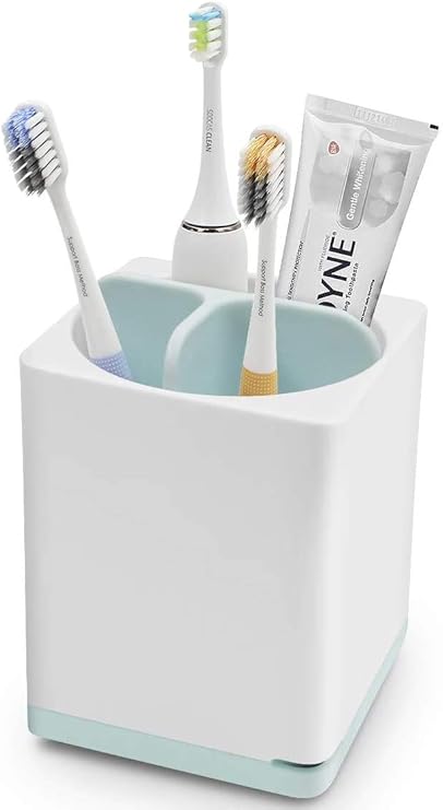 Kitchenhoney Kleiner Zahnburstenhalter Multifunktional Fur Badezimmer Zahnpasta Zahnbursten Organizer Stander Fur Elektrische Zahnburste Zahnpasta Kamm Rasierer Amazon De Kuche Haushalt
