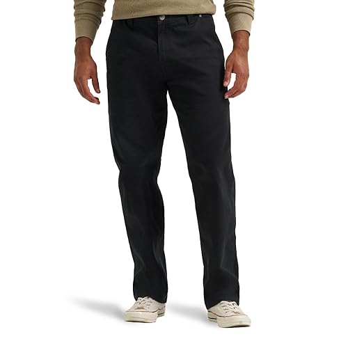 Lee Men's Legendary Workwear Carpenter Jean, Black, 36W x 30L