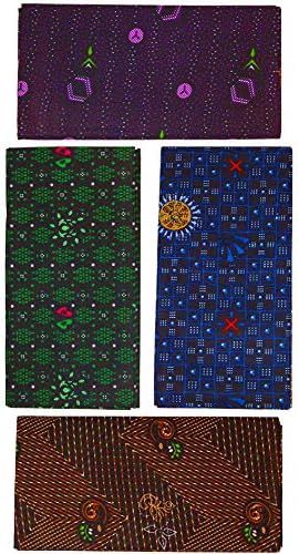 DM COOL COTTON Men's Printed Lungi - 4 Piece (2 meter) (100% Pure Cotton) (Export Quality Printing/Skin Friendly) (Multi-Colored)