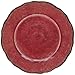 Le Cadeaux Antiqua Red-Set of 4 Appetizer Plates, 7 inches,