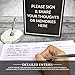 JC Classics Funeral Guest Book | Memorial Guest Book Hardcover | Guestbook for Sign In, Condolence | In Loving Memory in Silver Foil | Silver Pen and Memory Table Card Sign Included (Black-Plain)