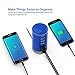 6 Port USB Charging Station - Seenda USB Desktop Charger with Smart Identification - Blue