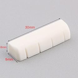 LYWSMSK Bone banjo top nut for 4 string / 5 string