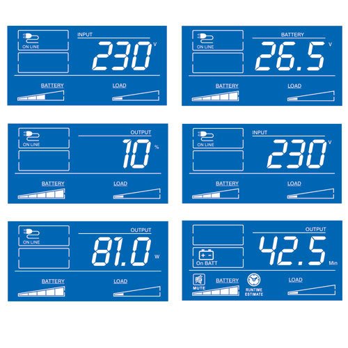 Tripp Lite Smart LCD 1500VA Tower Line-Interactive 230V UPS with LCD Display