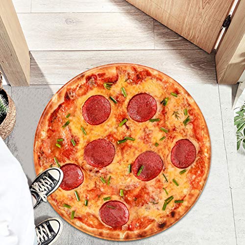 BiuBuy 2020 Outdoor Doormats, Creative Family Food Chair Cushion Door Mat Wrap Blanket Non Slip Bedroom Carpet Mats Burritos Doormat Flour Tortilla Door Mat (Style-A, 4040cm)