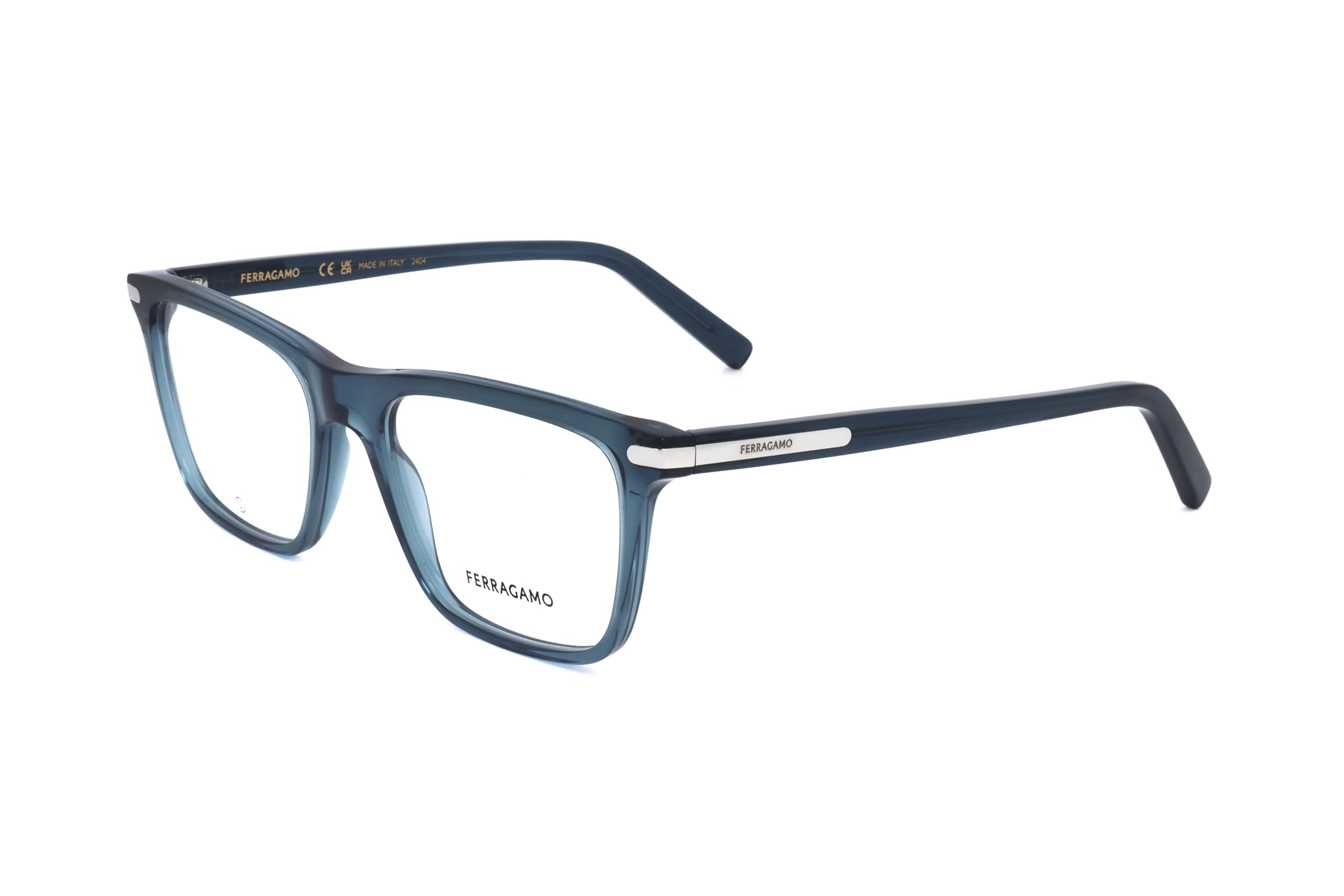 Photo 1 of FERRAGAMO SF2959N 414 CRYSTAL NAVY BLUE 55/18/145 MALE Eyewear Frame