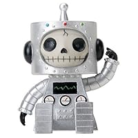 YTC Sitting Furrybones Chip Robot Skull Face in Full Costume with Hood