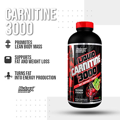 nutrex research l carnitine 3000 Amino Acids Complex | Energy & Active Support main image 1
