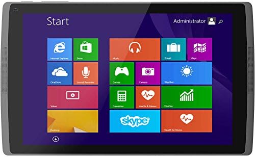 Dopo 8" 32GB Windows Tablet Intel Atom Quad Core Bluetooth Keyboard Case Bundle (Certified Refurbished)