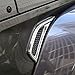 JeCar Fender Vent Cover Trim for 2018-2023 Jeep Wrangler JL JLU Sport Sahara Rubicon Willys & Unlimited & Gladiator JT Chrome Accessories