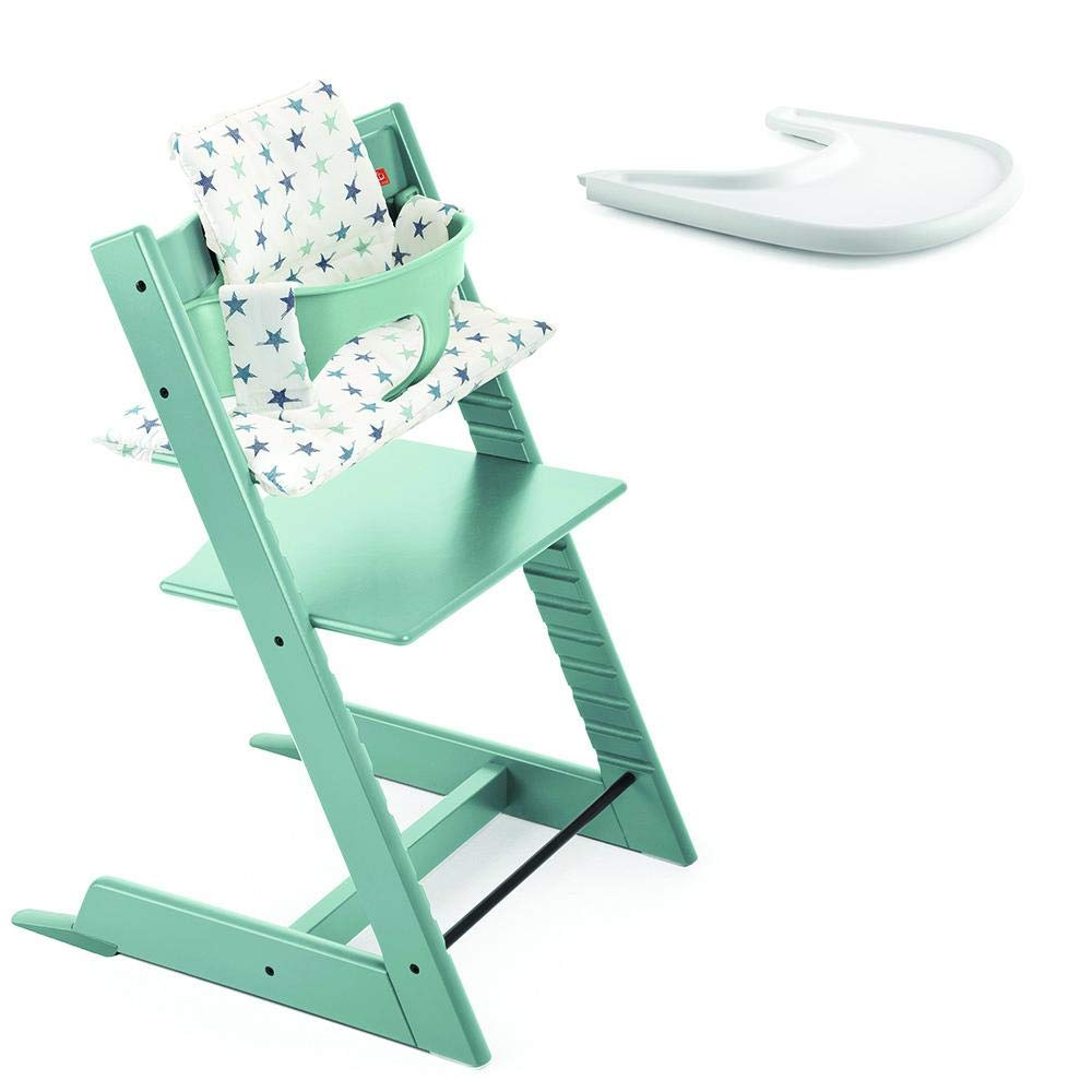 Best blue and grey high chair
