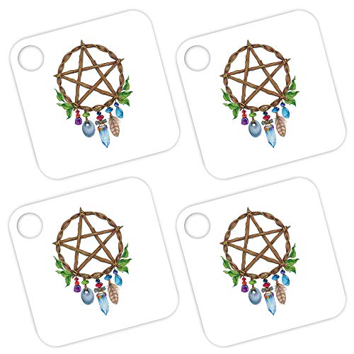 MightySkins Skin for Tile Mate (2020) 4 Pack - Pentacle Charm | Protective, Dur…