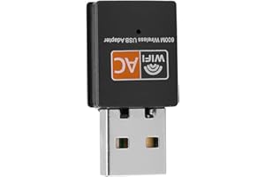 HEEPDD DualBand AC600M WiFi Adapter, Card, High Speed 600M Transmission for Computers, Ideal Portable WiFi Solution DualBand 