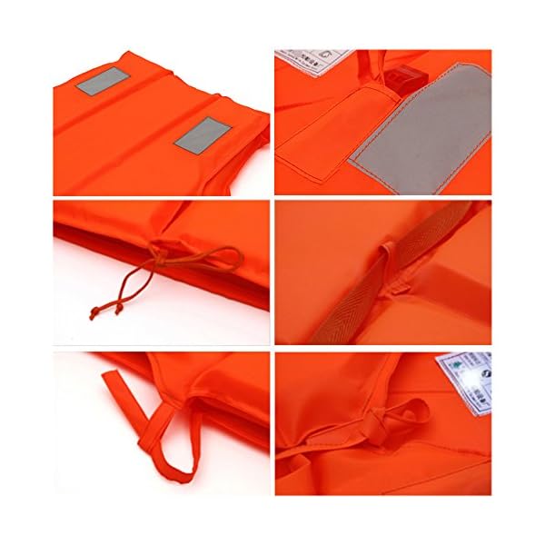 Adult-Foam-Swimming-Buoyancy-Aid-Sailing-Kayak-Life-Jacket-Vest-Whistle-OrangeAdult-Foam-Swimming-Buoyancy-Aid-Sailing-Kayak-Life-Jacket-Vest-Whistle