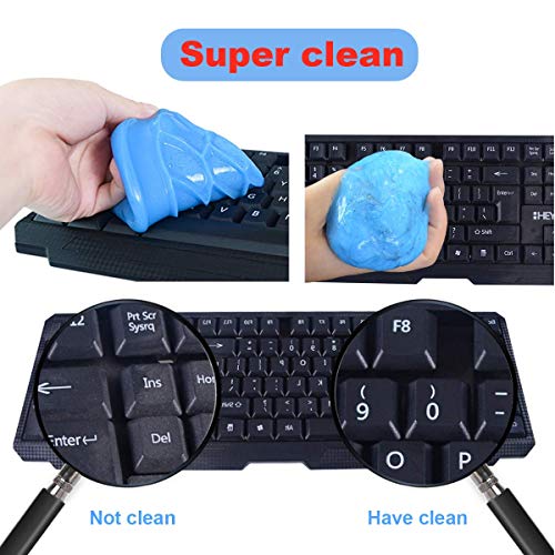 Sendida Car Cleaner Gel Detailing Putty - Auto Interior Cleaning Glue for PC Tablet Laptop Keyboards Car Vents Cleaner Slime Goop