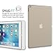 iPad Pro 12.9 Case - MoKo Premium Soft Silicone Skin Flexible Bumper Transparent TPU Frosted Rubber Back Cover for Apple iPad Pro 12.9