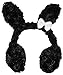 N'Ice Caps Girls Velboa Poodle Fleece Bunny Ear Muffs