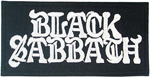 Black Sabbath Heavy Metal Band Iron on Embroidered Patches