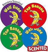 Primary Teaching Services 450 Mixed Scented Motivational Stickers 37mm Pack view 8