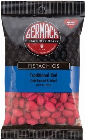 Germack Pistachio Company Traditional Red Craft Roasted & Salted Pistachios 8 oz